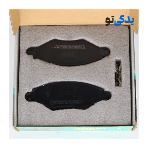 لنت ترمز جلو دیسکی پژو 206 تیپ 3 کد 23205 جهان لنت