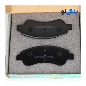 لنت ترمز جلو دیسکی پژو 206 تیپ 5 کد 23599 جهان لنت