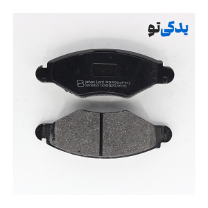 لنت ترمز جلو دیسکی پژو 206 تیپ 2 کد 23205 جهان لنت