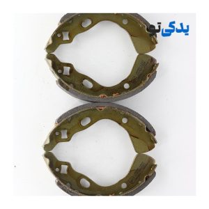 لنت ترمز عقب با کفشک 6 میل پراید کد 29940/6 جهان لنت