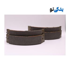 لنت ترمز عقب با کفشک پژو 206 تیپ 3 کد 30065 جهان لنت