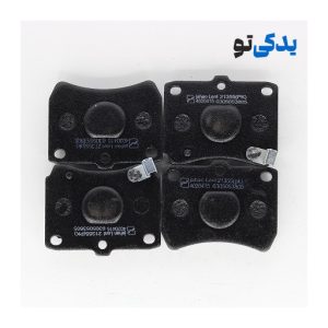 لنت ترمز جلو دیسکی پراید کد 21355 جهان لنت