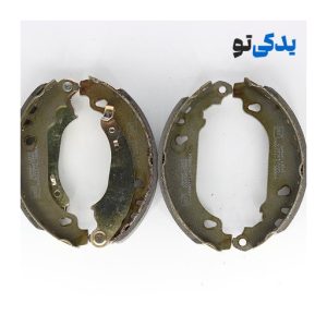 لنت ترمز عقب با کفشک پژو 206 تیپ 2 کد 30064 جهان لنت