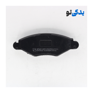 لنت ترمز جلو دیسکی پژو 206 تیپ 3 کد 23205 جهان لنت