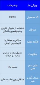 مشخصات لنت ترمز جلو سوناتا برند جهان لنت