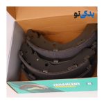 لنت ترمز عقب با کفشک گریت وال (وینگل) دو کابین کد 30142 جهان لنت
