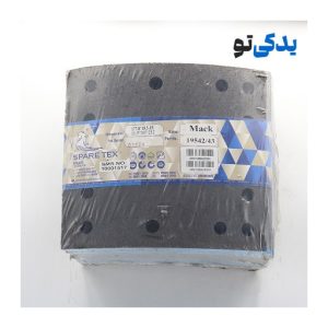 لنت ترمز کفشکی ماک 12 پرچ (استریک) کد 19542 اسپارتکس