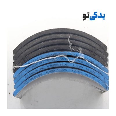 لنت ترمز کفشکی خاور 808 (12 میل) کد 17409 اسپارتکس