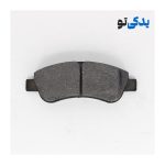 لنت ترمز جلو دیسکی پژو 206 صندوقدار (V8) کد 23599 جهان لنت
