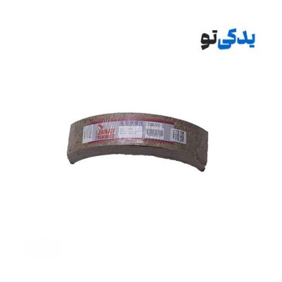 لنت ترمز عقب بدون کفشک وانت نیسان جدید بدون سوراخ (8 میل) نرم مشکی کد 15536/8 جهان لنت