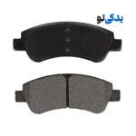 لنت ترمز جلو پژو 206 تیپ 5 کد 23954 پارس آبی (صادراتی)