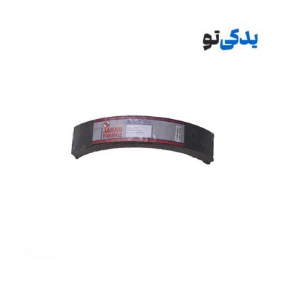لنت ترمز عقب بدون کفشک جیپ آهو 6 میل نرم مشکی کد 13082/6 جهان لنت