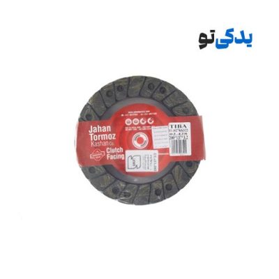 لنت کلاچ با سوراخ تیبا (خزینه راست) با ضخامت 3.2 کد 30278 جهان ترمز