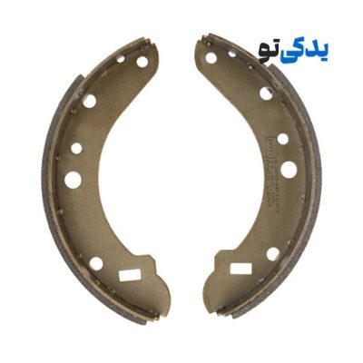 لنت ترمز عقب باکفشک پیکان (با جعبه و پرچ) کد 11308 پارس لنت آبی (صادراتی)