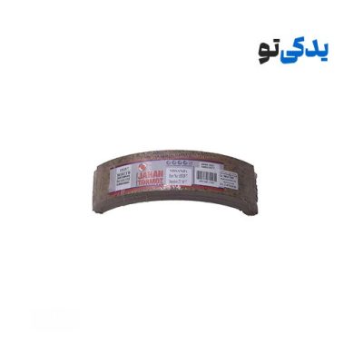 لنت ترمز جلو بدون کفشک وانت نیسان جدید (6 میل) نرم مشکی کد 15535 جهان لنت