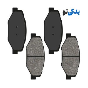 لنت ترمز جلو دیسکی دنا مدل 93 کد 25169 پارس لنت آبی (صادراتی)