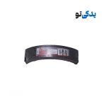 لنت ترمز عقب بدون کفشک وانت نیسان جدید با سوراخ (6 میل) نرم مشکی کد 15536/6 جهان لنت