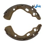 لنت ترمز عقب با کفشک پراید کد 71004 پارس لنت آبی (صادراتی)
