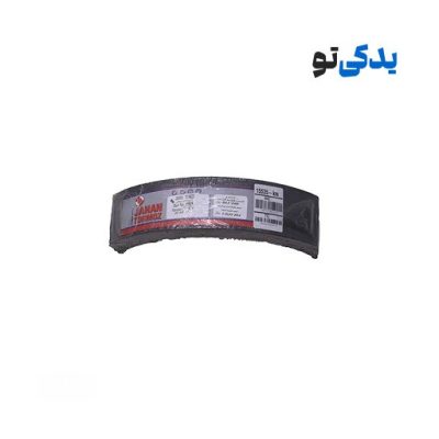 لنت ترمز جلو بدون کفشک وانت نیسان جدید (6 میل) نرم مشکی کد 15535 جهان لنت