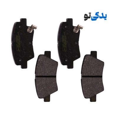 لنت ترمز عقب دیسکی دنا مدل 93 کد 80155 پارس لنت آبی صادراتی