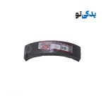 لنت ترمز عقب بدون کفشک وانت نیسان جدید بدون سوراخ (6 میل) نرم مشکی کد 15536/6 جهان لنت