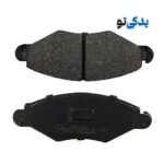 لنت ترمز جلو پژو 206 تیپ 2 کد 23597 پارس آبی (صادراتی)