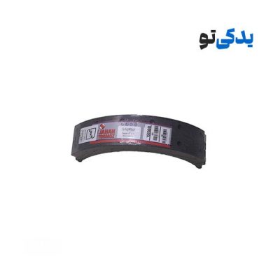 لنت ترمز عقب بدون کفشک وانت نیسان جدید با سوراخ (7 میل) نرم مشکی کد 15536 جهان لنت