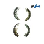 لنت ترمز عقب با کفشک MVM 315 کد 30273 جهان لنت