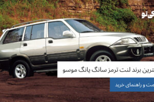 بهترین برند لنت ترمز سانگ یانگ موسو