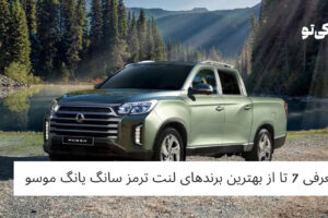معرفی 7 تا از بهترین برندهای لنت ترمز سانگ یانگ موسو
