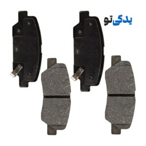 لنت ترمز عقب پژو 207 (دنده ای) کد 80135 پارس لنت