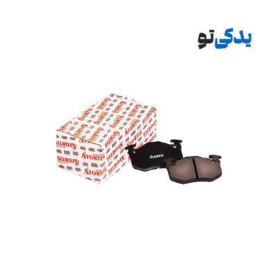 لنت ترمز عقب پژو 206 تیپ 5 کد 1D0288L آفورتیس