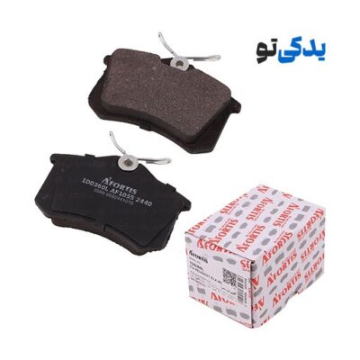 لنت ترمز عقب پژو پارس (16 سوپاپ) کد 1D0360L آفورتیس