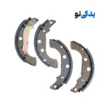 لنت ترمز عقب پژو 405 (آهن دار) کد 1S8202 آفورتیس