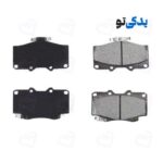 لنت ترمز جلو تویوتا هایلوکس 4Y (1998-2002) کد 1D3375 آفورتیس