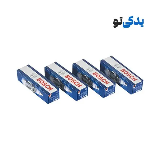 شمع دو پلاتین بوش (Bosch) کد FLR8LDCU+7404+9 پایه کوتاه