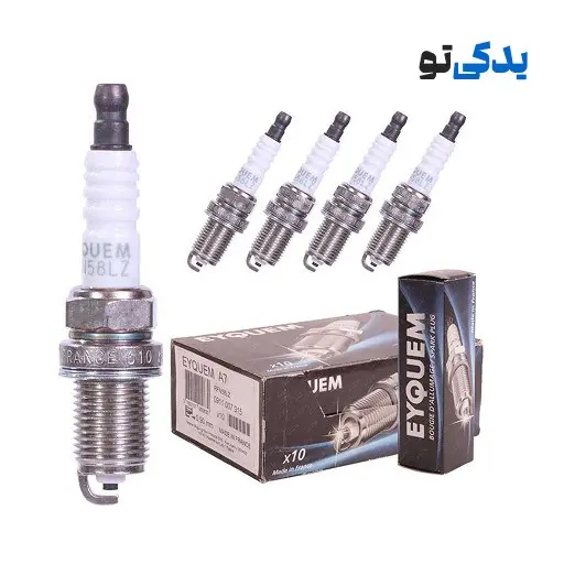 شمع تک پلاتین اکیوم (Eyquem) کد RFN58LZ پایه کوتاه