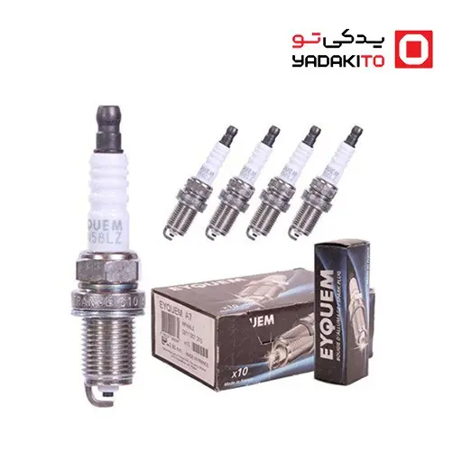 شمع تک پلاتین اکیوم (Eyquem) کد RFN58LZ پایه کوتاه (1)