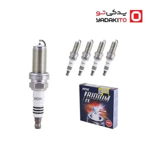شمع دو پلاتین ان جی کی (NGK) کد LFR6A-11 پایه بلند (1)