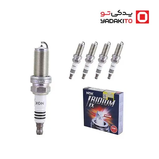 شمع دو پلاتین ان جی کی (NGK) کد LFR6A-11 پایه بلند (1)